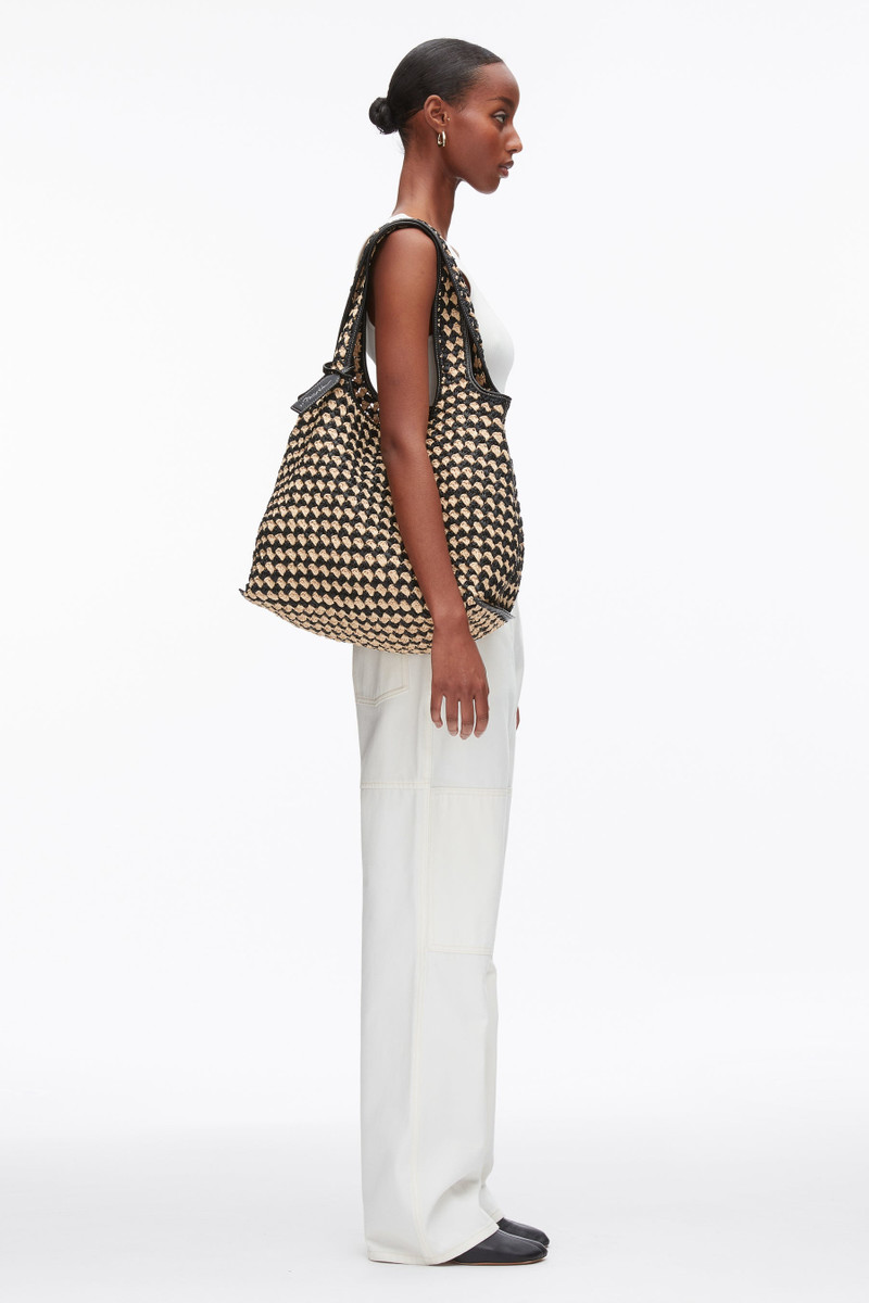 Crochet Raffia Market Tote 5