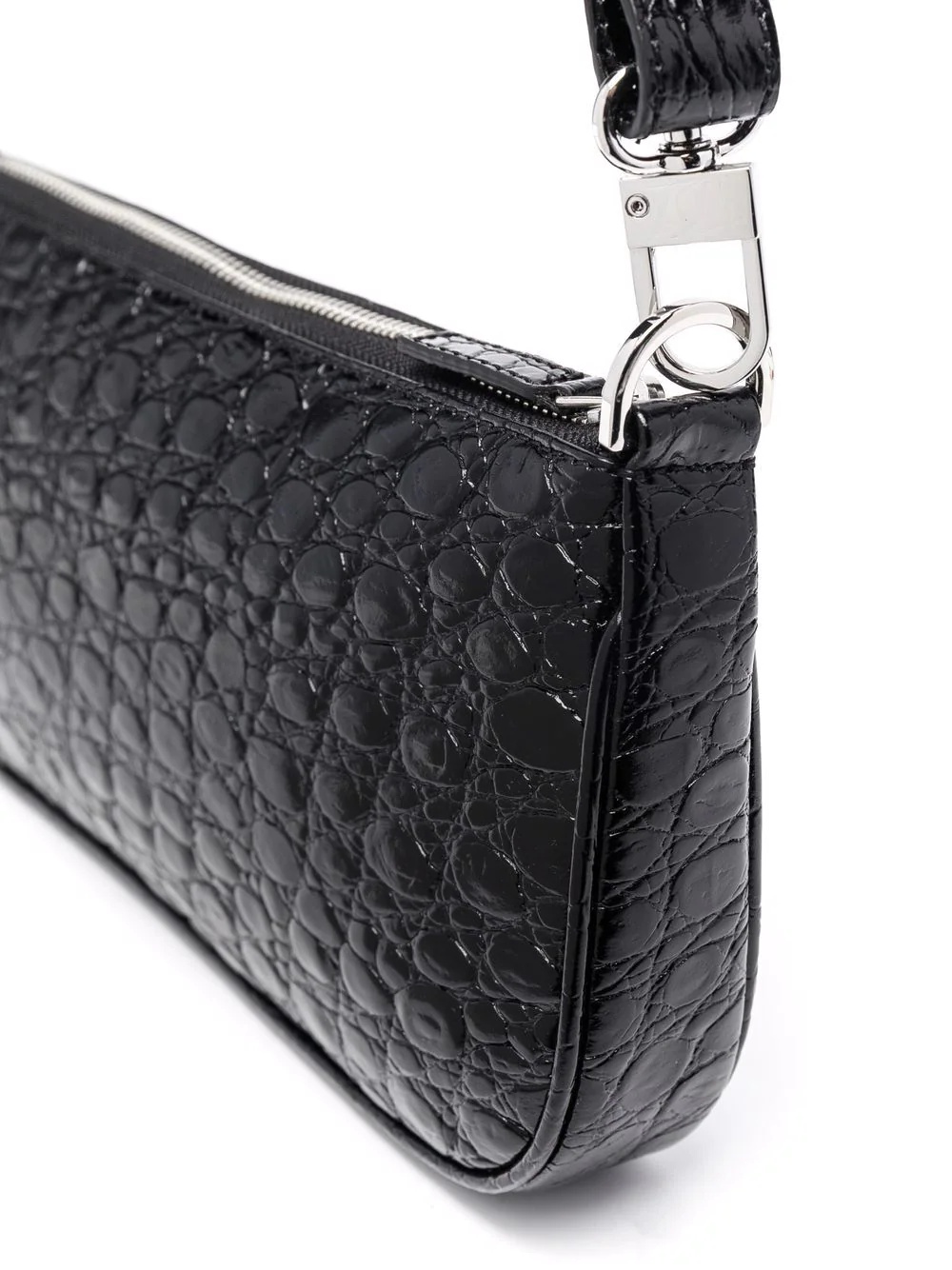 crocodile effect mini bag - 4