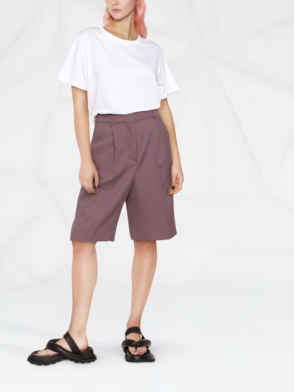 round-neck short-sleeve T-shirt - 2