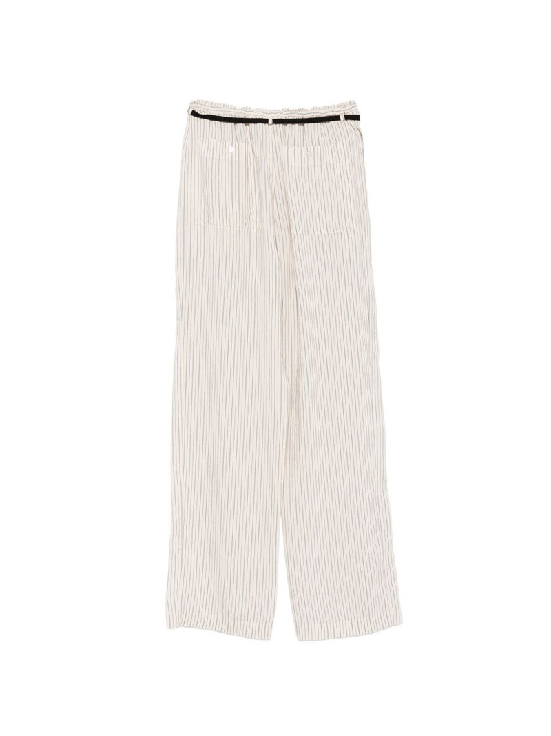 BARENA striped drawstring trousers outlook