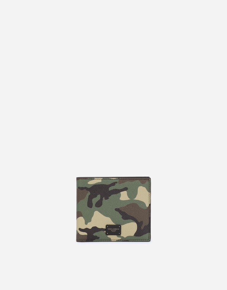 Camouflage bifold wallet - 1