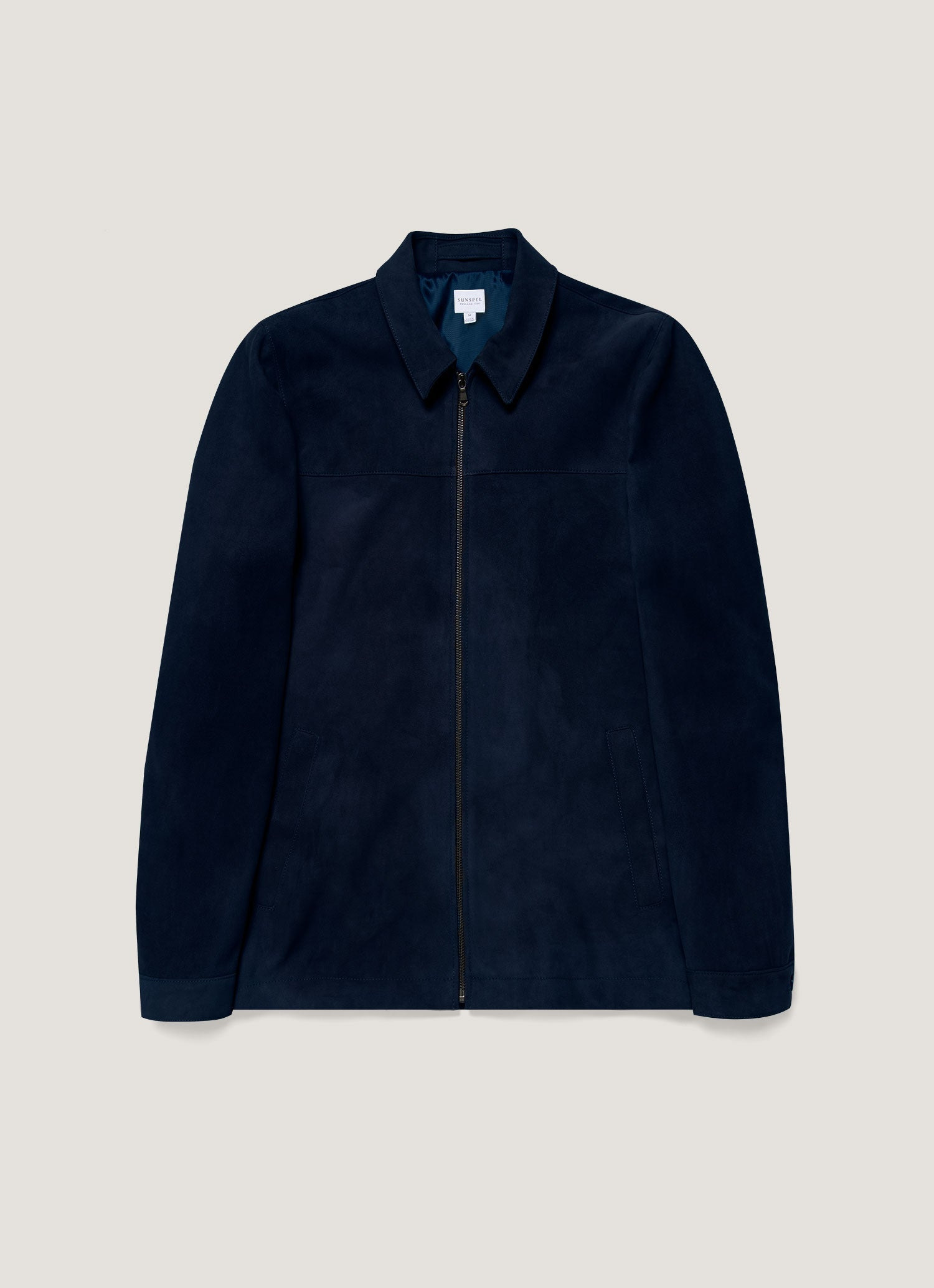 Suede Harrington Jacket - 1