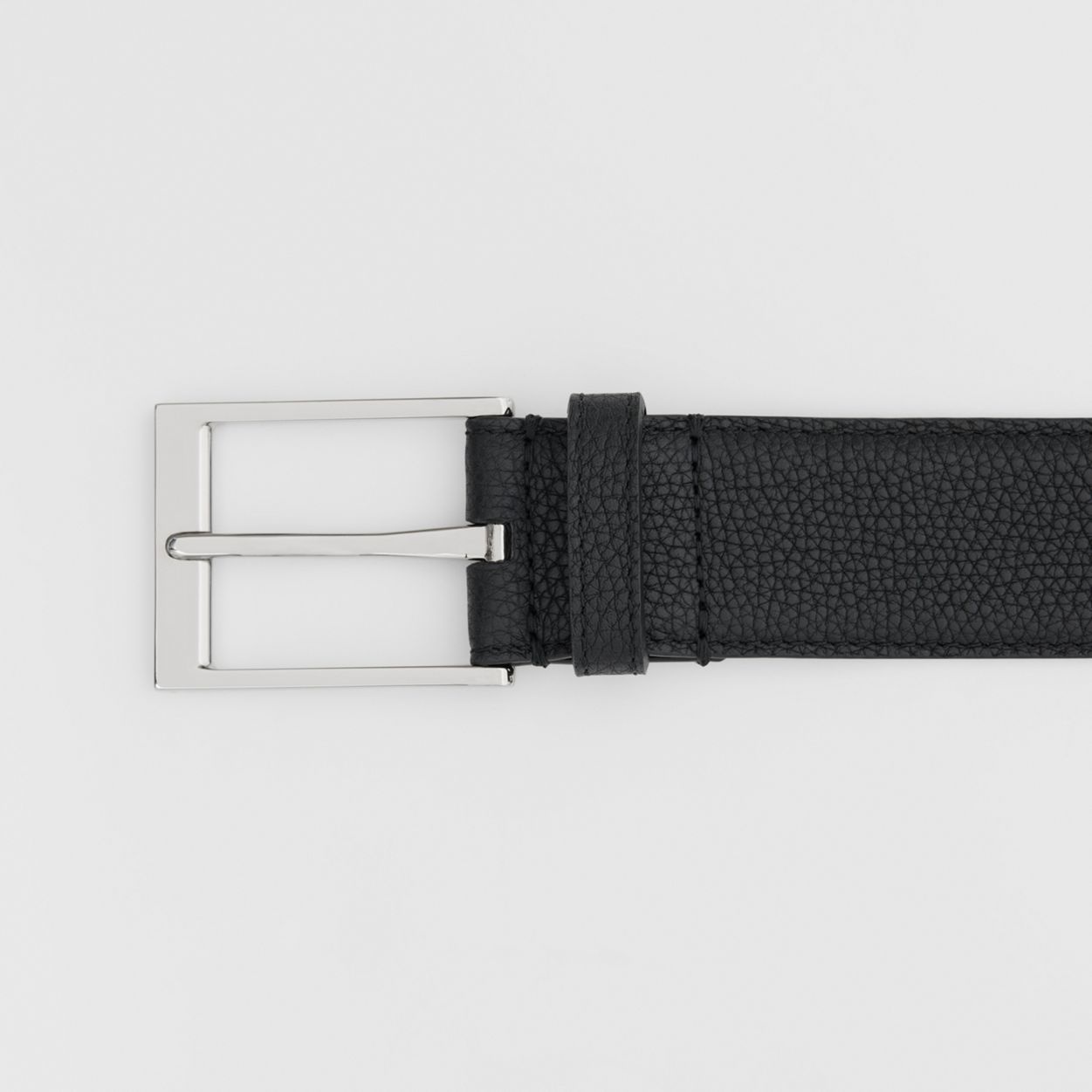 Grainy Leather Belt - 2