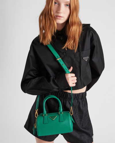 Prada Saffiano leather top-handle bag outlook