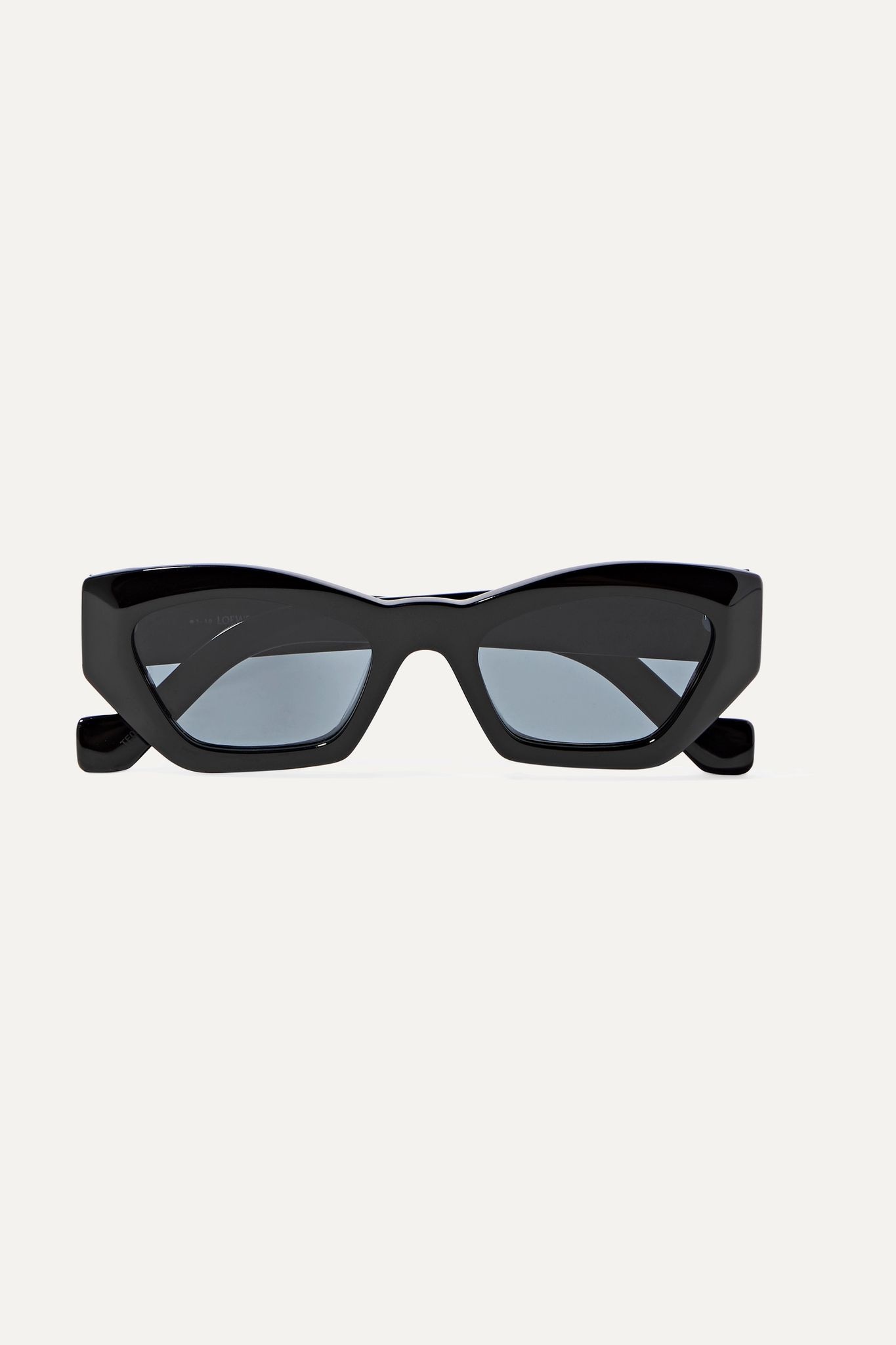 Hexagon-frame acetate sunglasses - 1