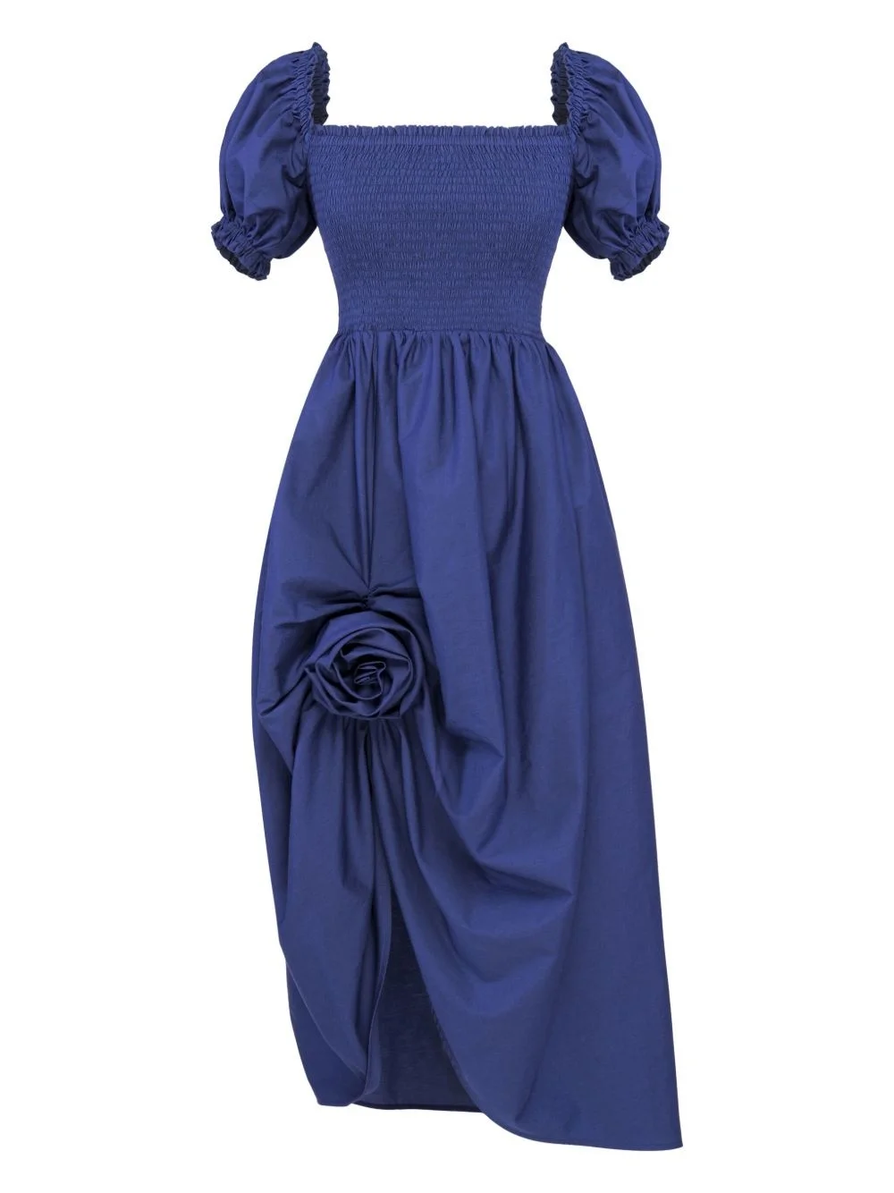 Belle off-shoulder smocked dress - 1