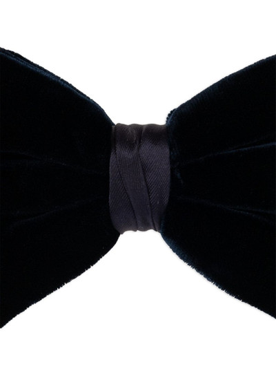 GIORGIO ARMANI adjustable-fit silk bow tie outlook