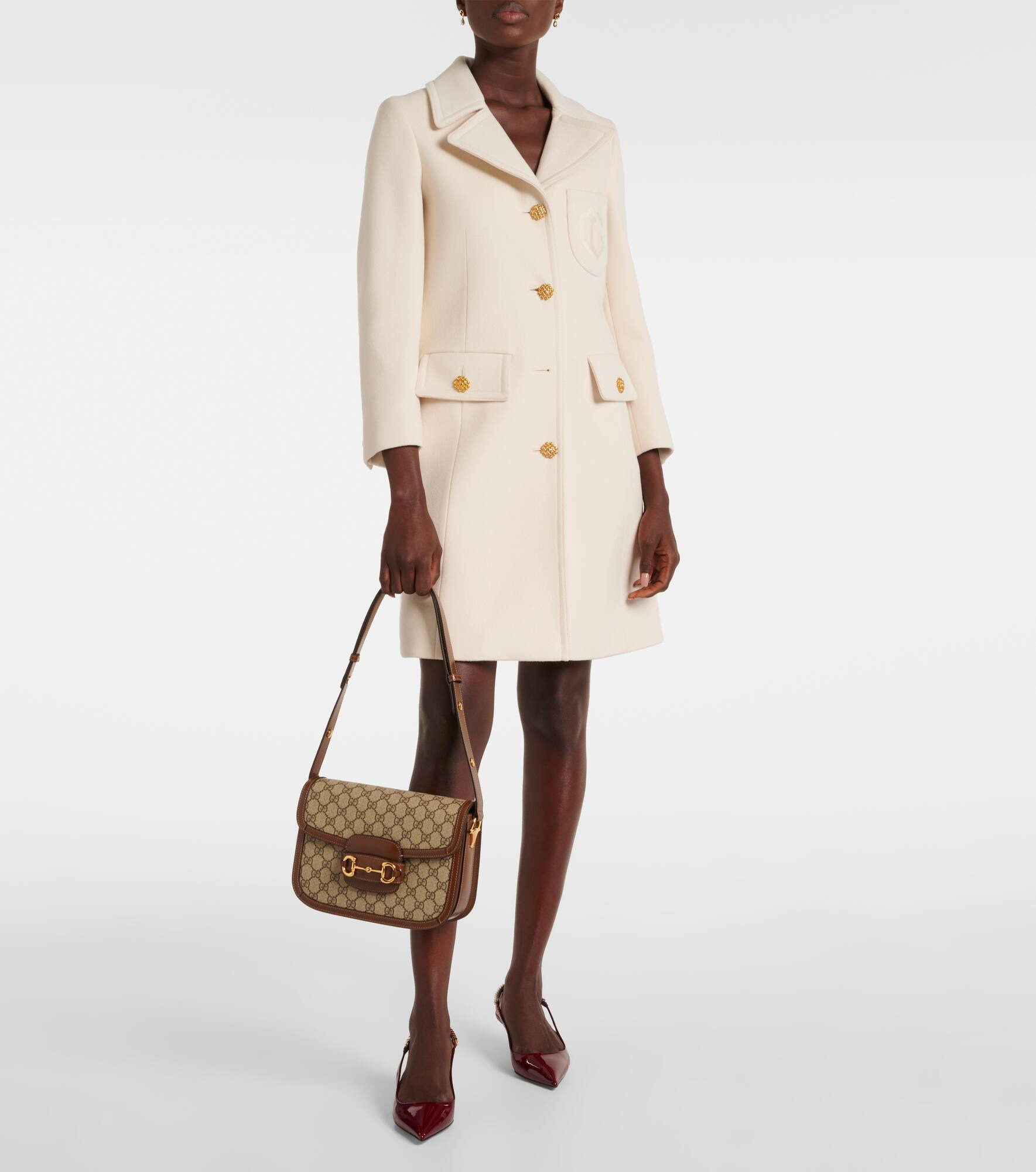 Gucci Horsebit 1955 GG shoulder bag - 5