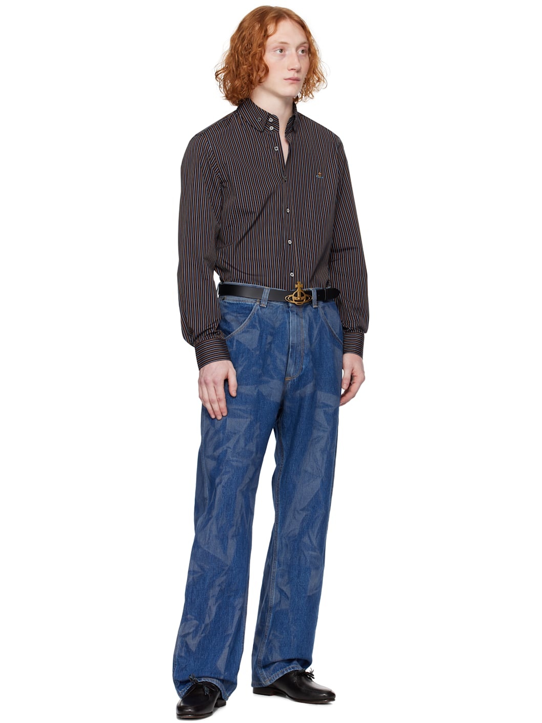 Blue Baggy Jeans - 5