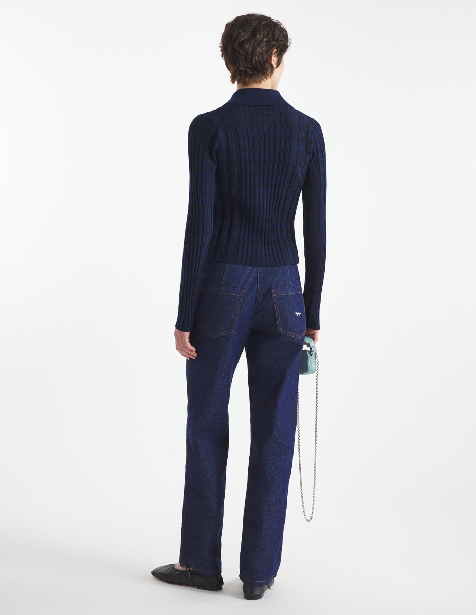 CHECKED KNITTED SHIRT - 5