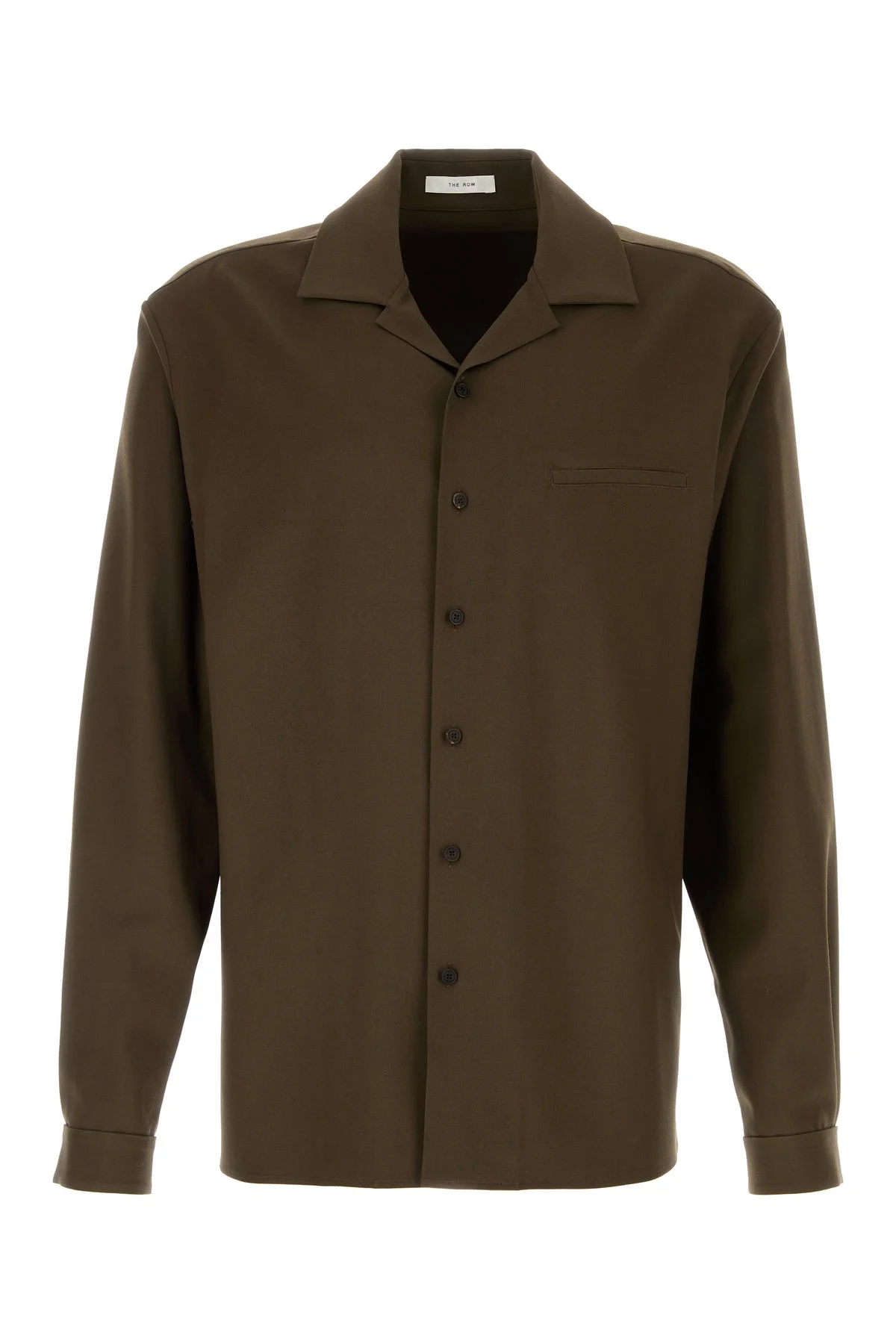 Khaki wool Kanta shirt - 1