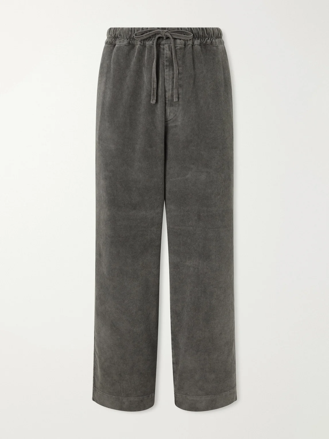 Fernand Wide-Leg Cotton-Blend Corduroy Trousers - 1