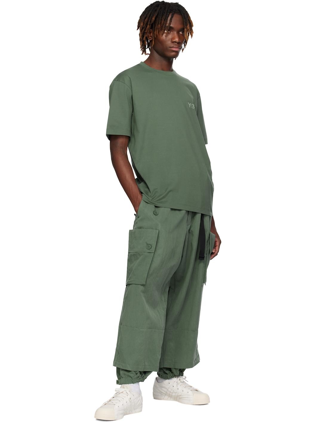 Green Regular Short Sleeve T-shirt - 4