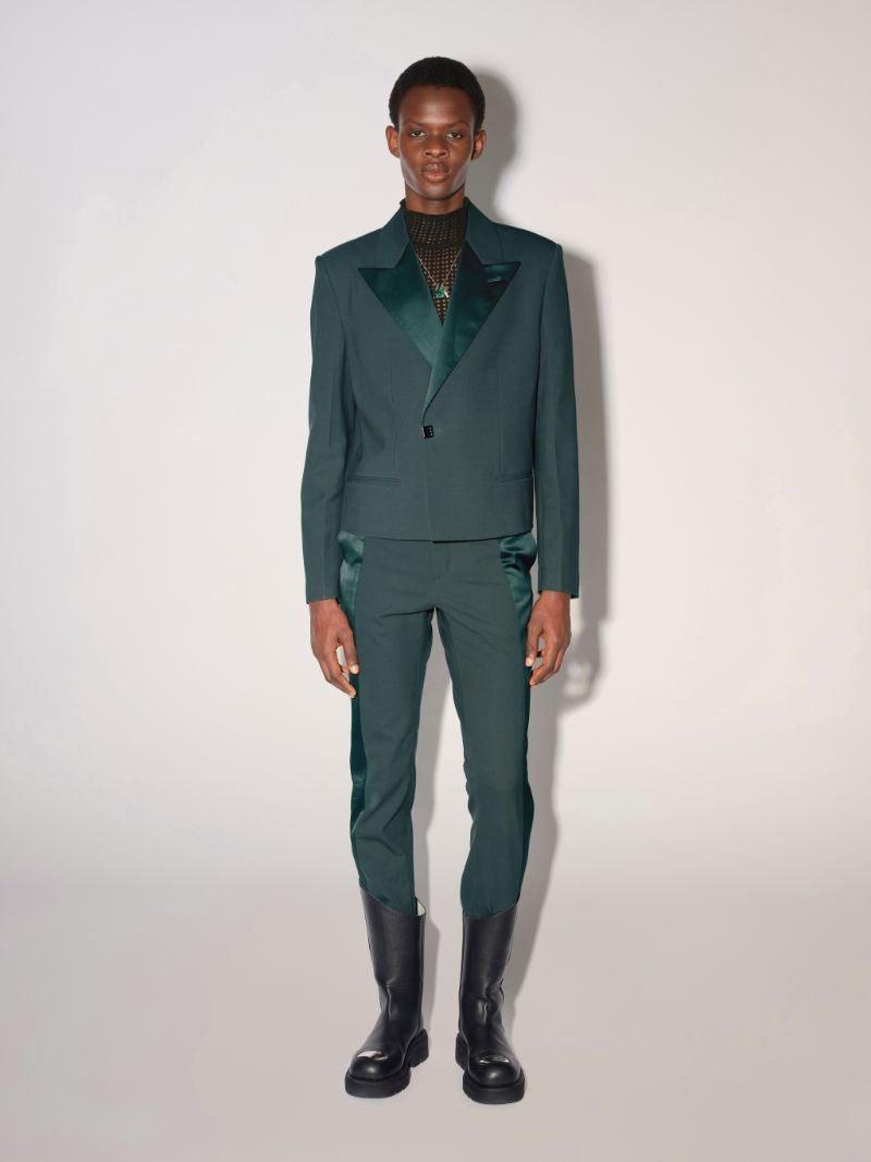 Ambush CROPPED TUXEDO JACKET outlook