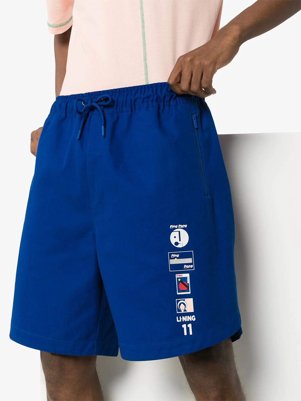 ping pong pattern shorts - 2