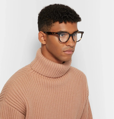 Bottega Veneta D-Frame Tortoiseshell Acetate Optical Glasses outlook