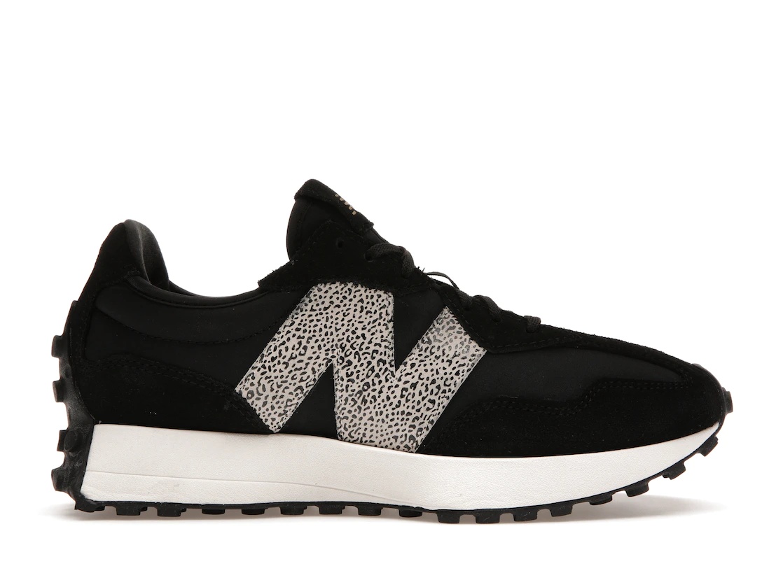New Balance 327 Black Leopard (Women's) - 1