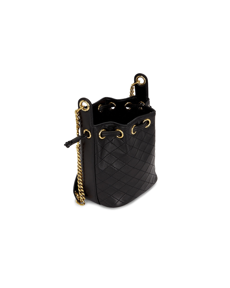 Small Cassandre Quilted Bucket Bag - 4