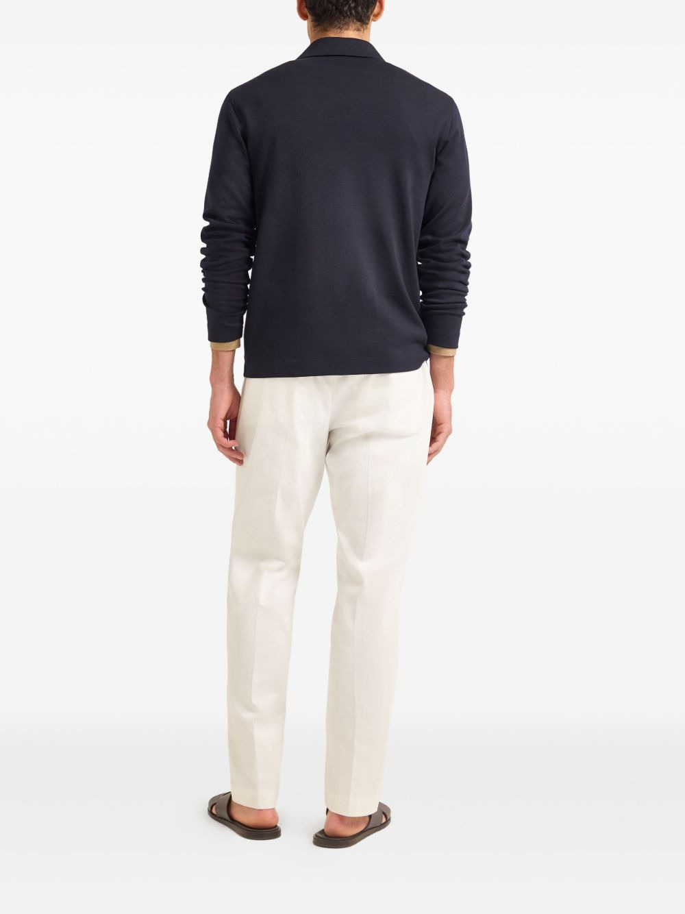 Ben long-sleeve polo shirt - 3