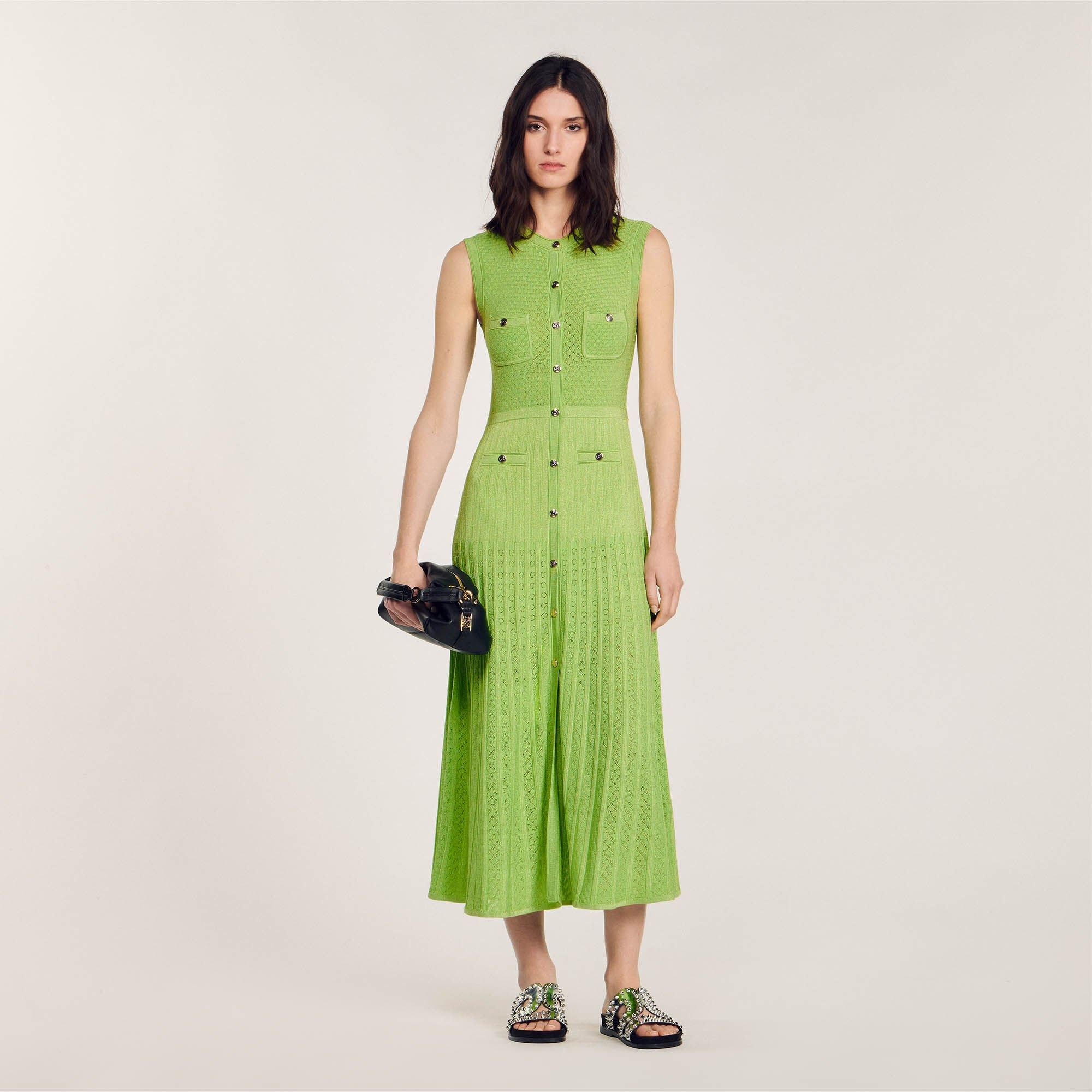 KNIT MIDI DRESS - 2