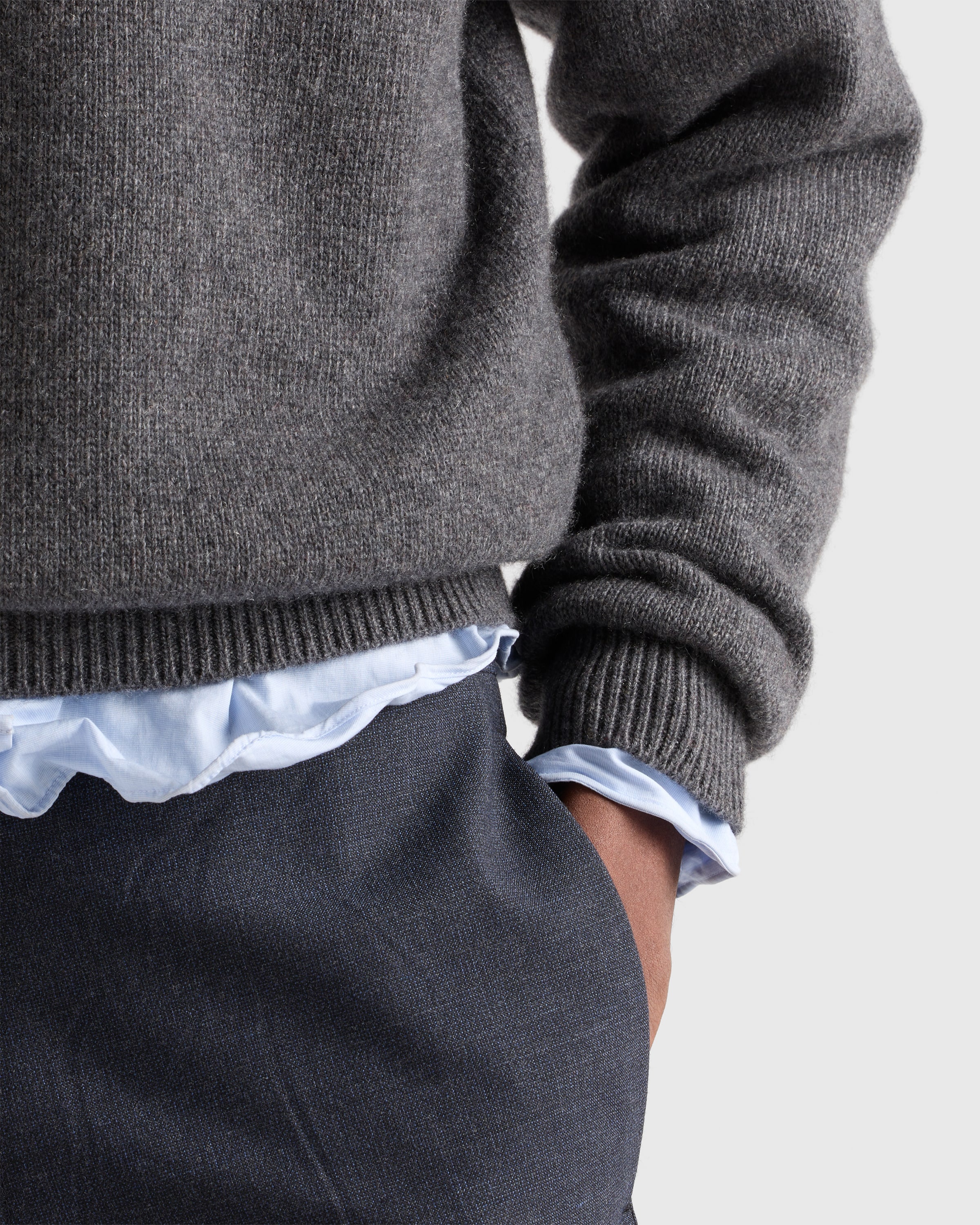 Re-Cashmere crew-neck sweater - 3