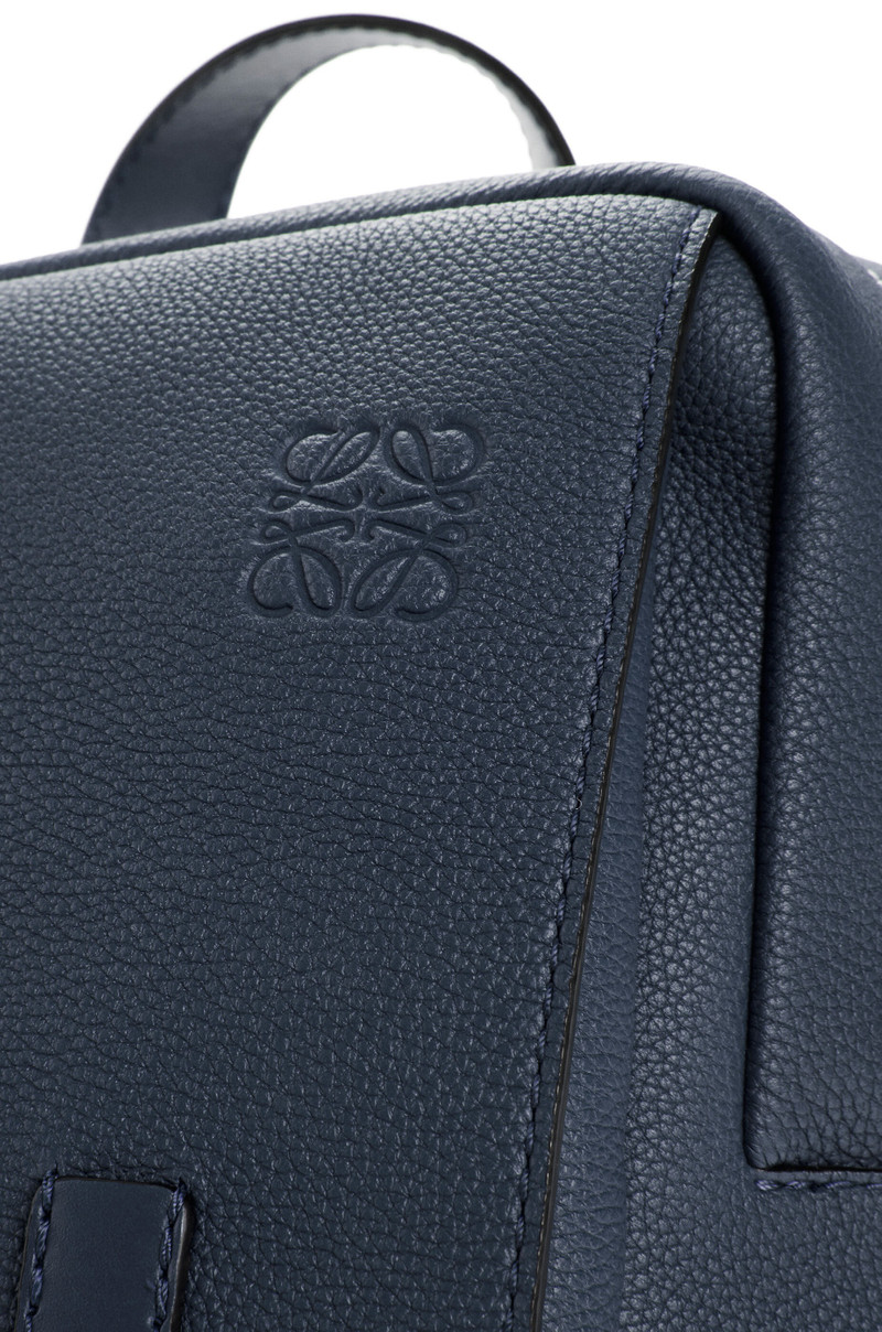 Military Backpack in soft grained calfskin 6