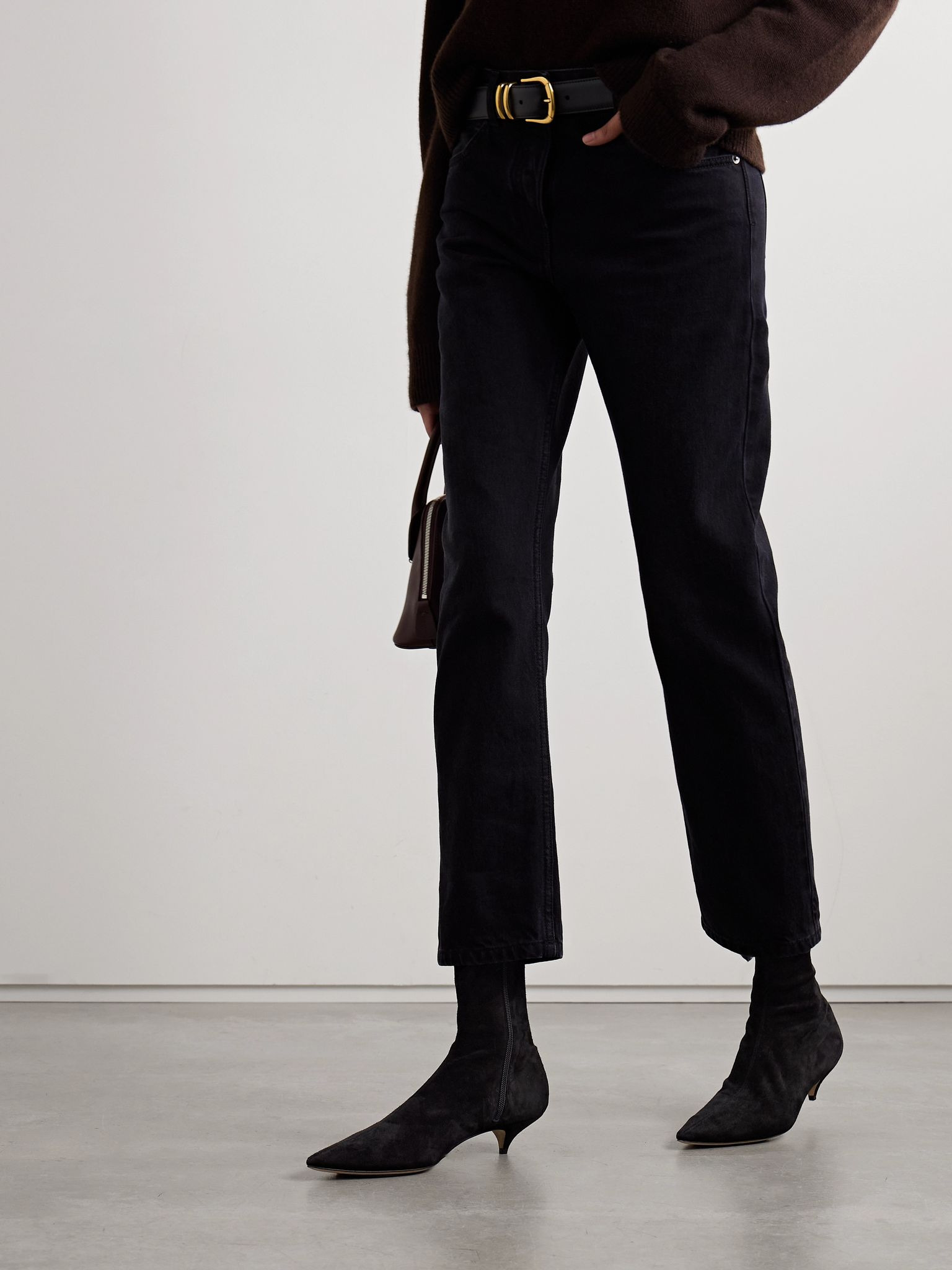 Uxor suede ankle boots Black - 2