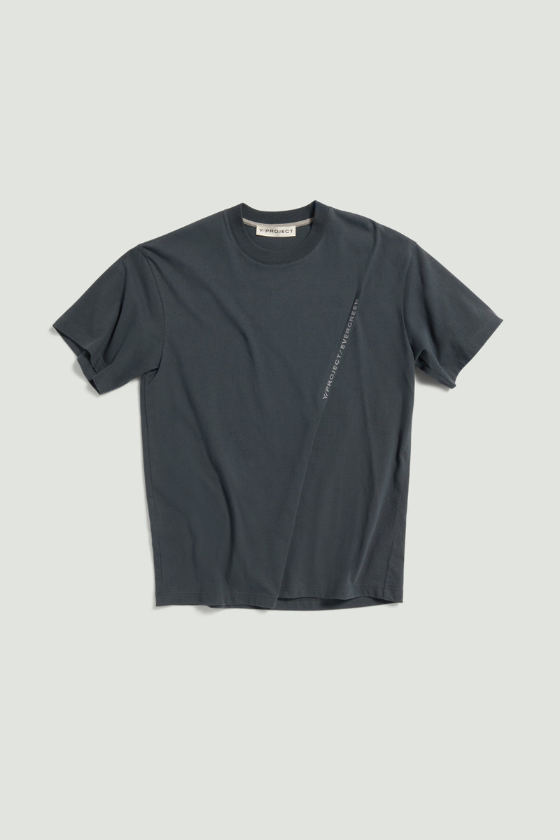 EVERGREEN PINCHED LOGO T-SHIRT 1