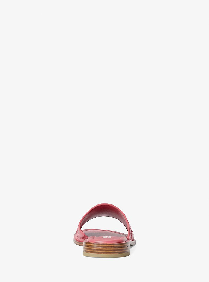 Hannah Heart Embroidered Slide Sandal 4