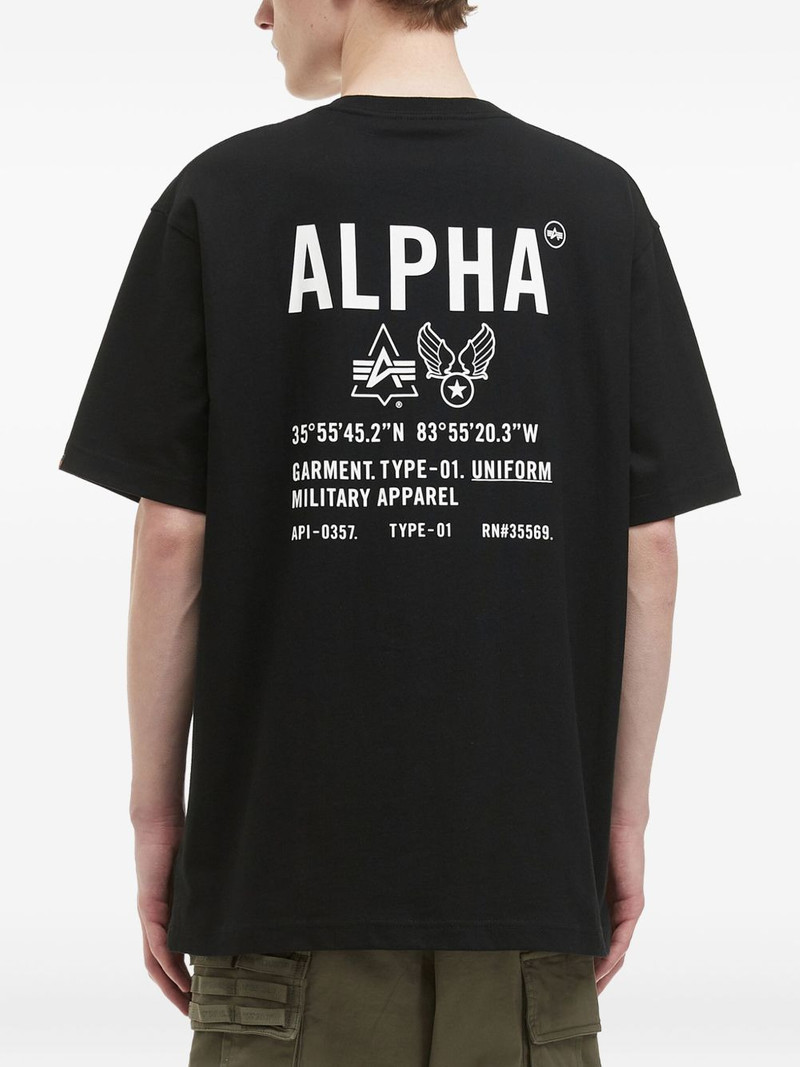 logo-print crew-neck T-shirt 4