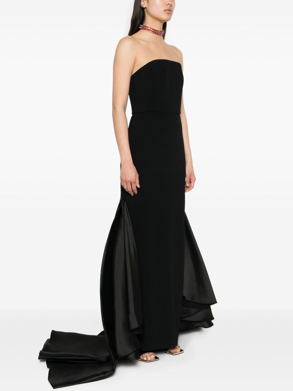 Jodi crepe maxi dress - 3