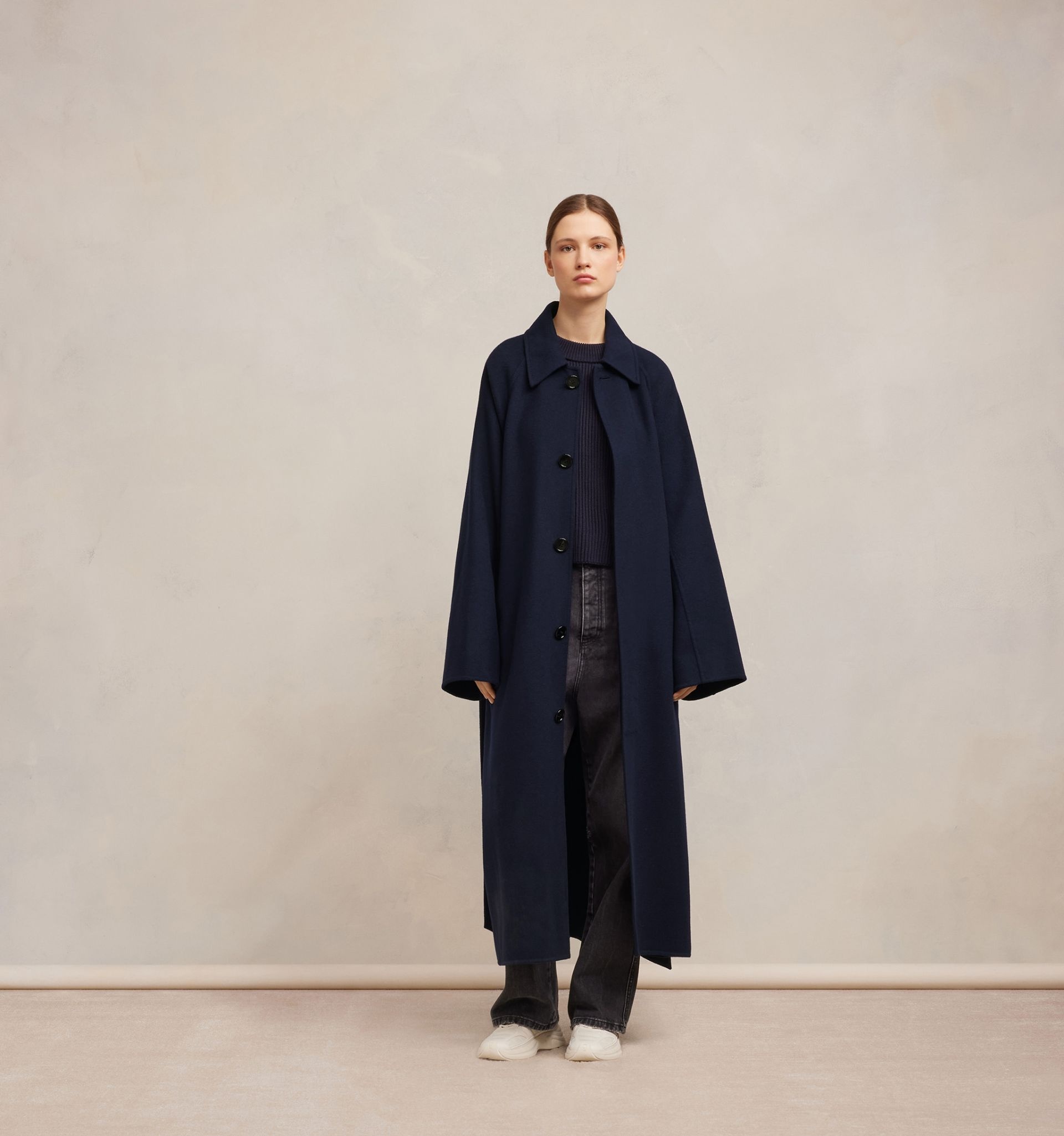 Long Belted Coat - 3
