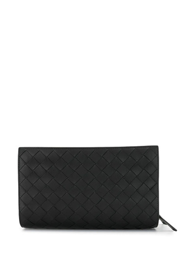 Bottega Veneta intrecciato soft toiletry case outlook