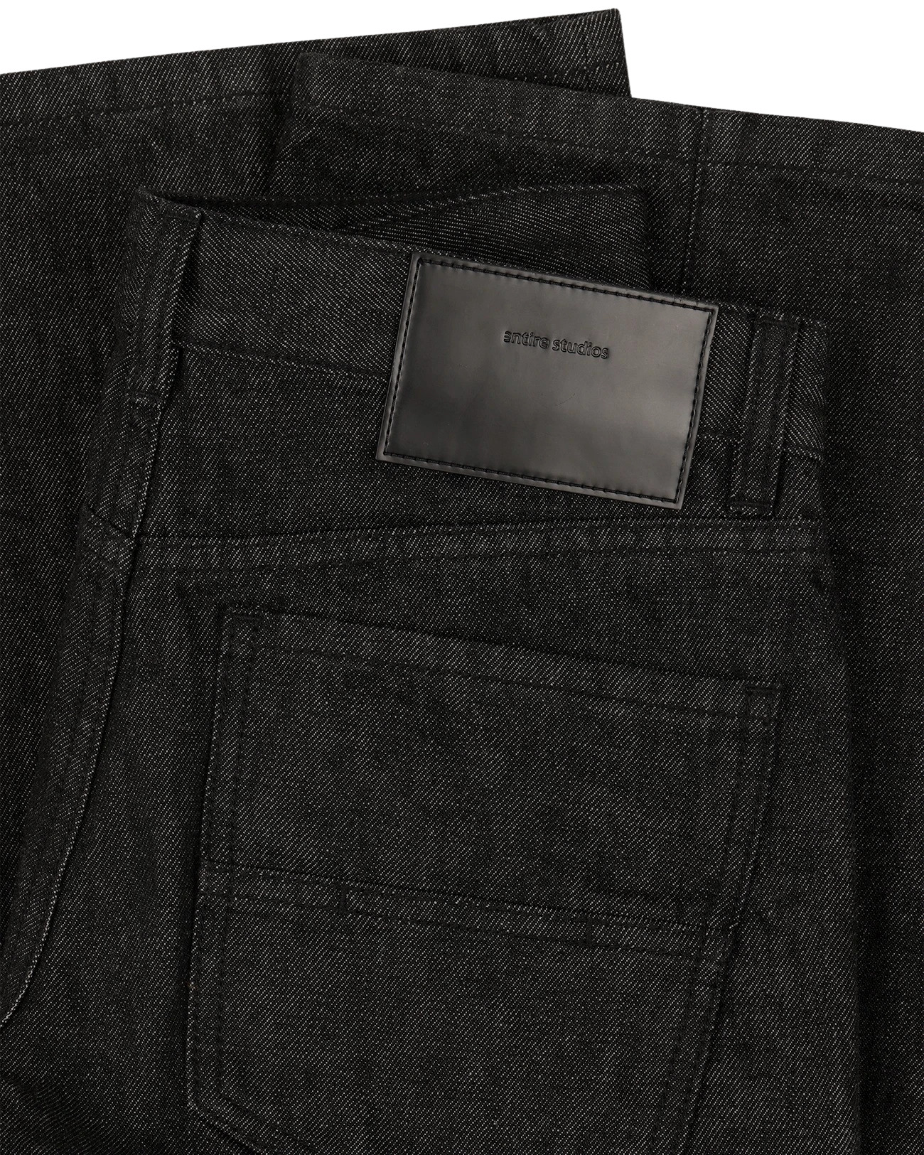 LEAN JEAN RAW BLACK - 5