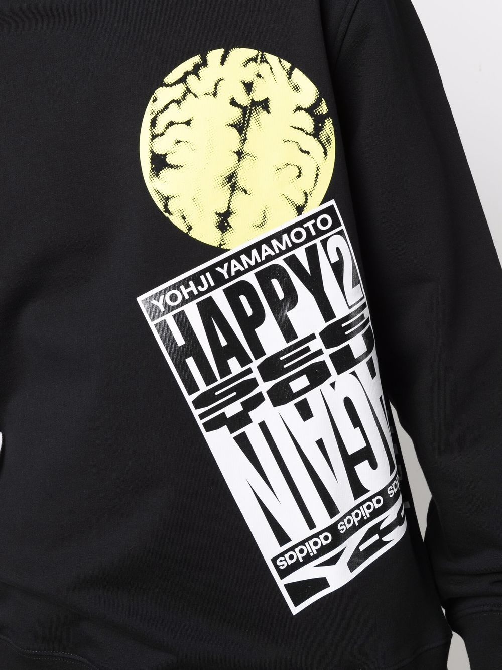 graphic-print cotton sweatshirt - 5