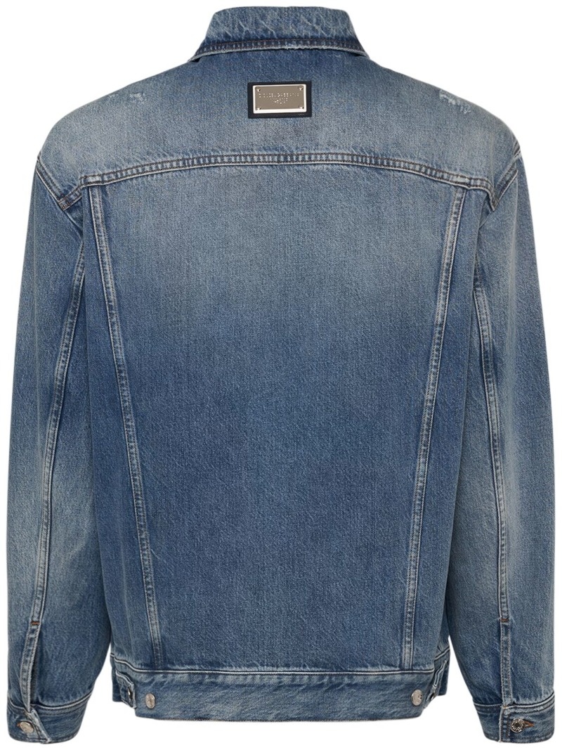 Cotton denim jacket - 6