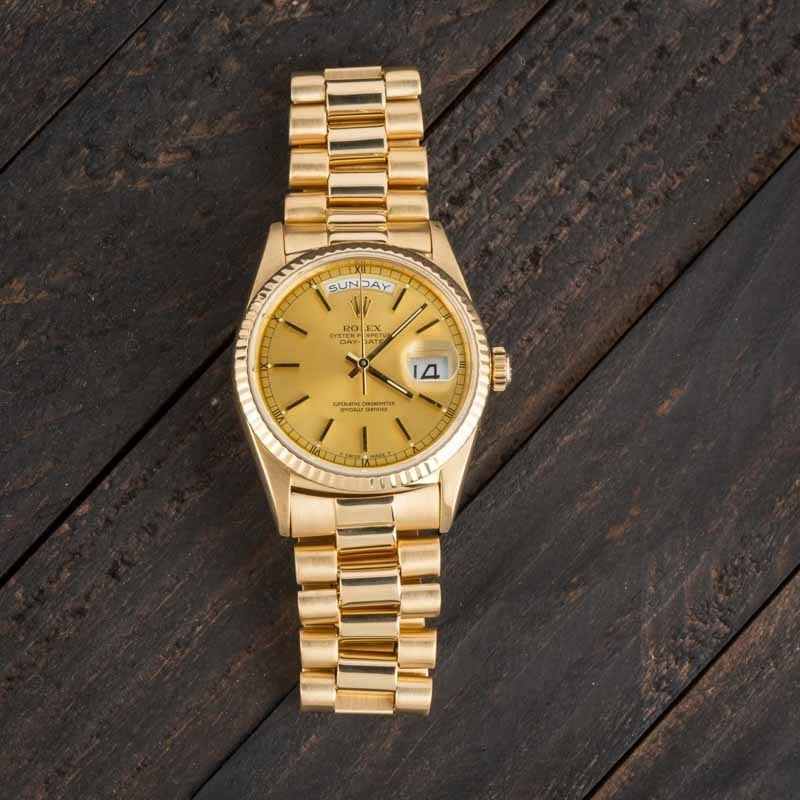 Rolex Day-Date ref 18238 18k Yellow Gold - 6