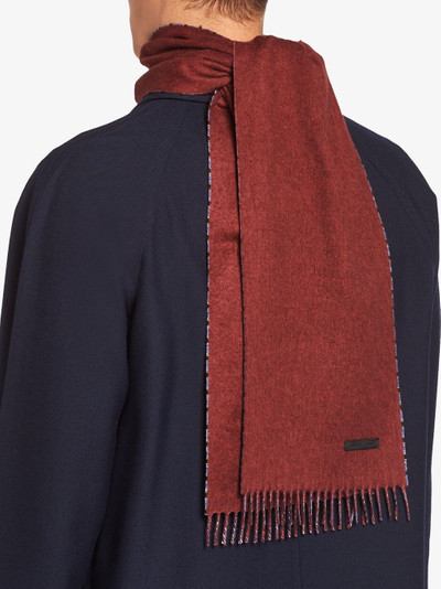 Prada cashmere knitted scarf outlook