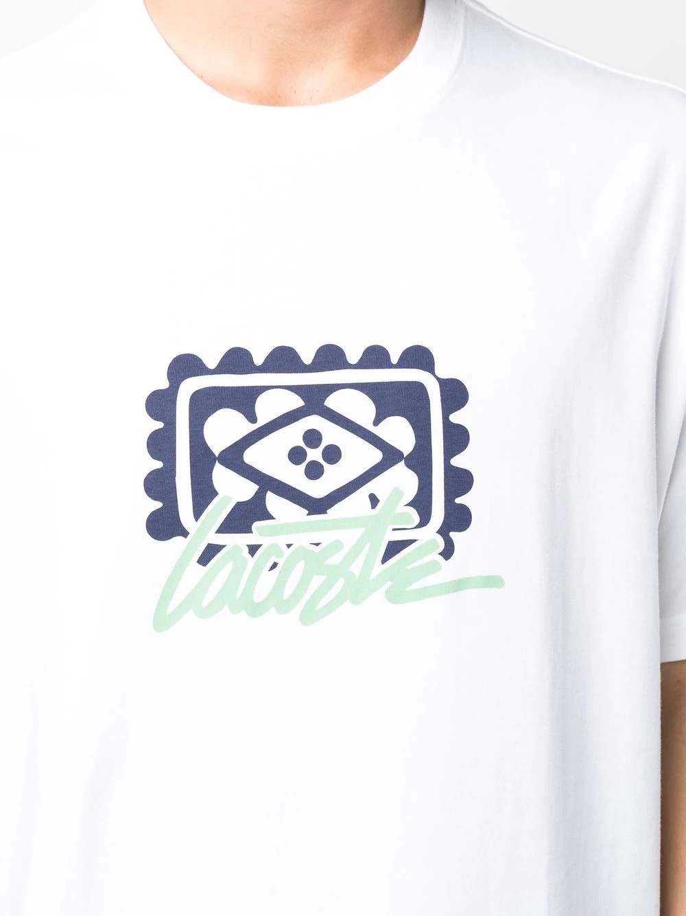 logo-print T-shirt - 6