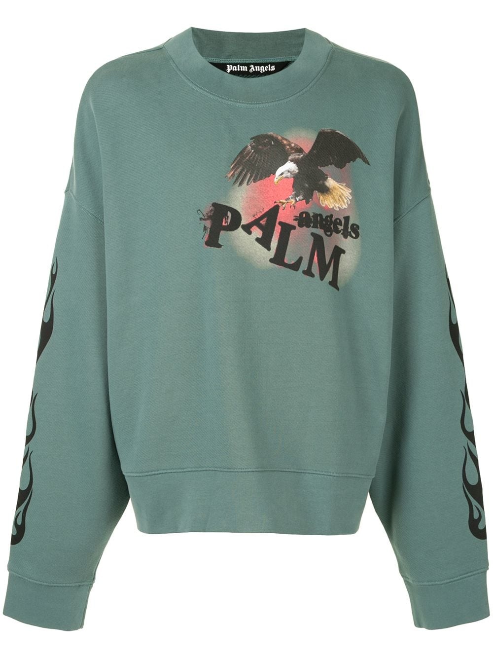 logo-print long-sleeve sweatshirt - 1