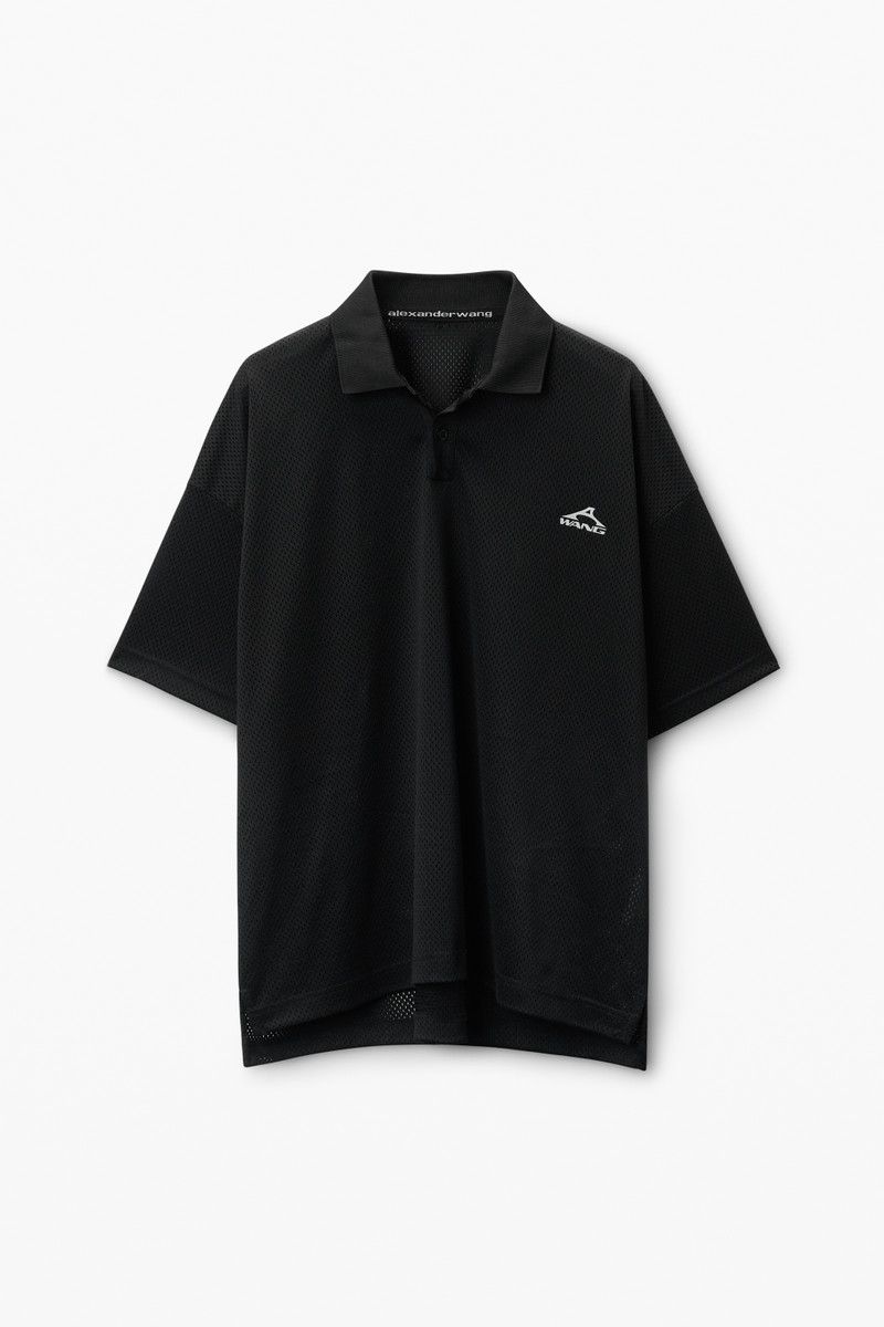Athletic Mesh Logo Polo 1