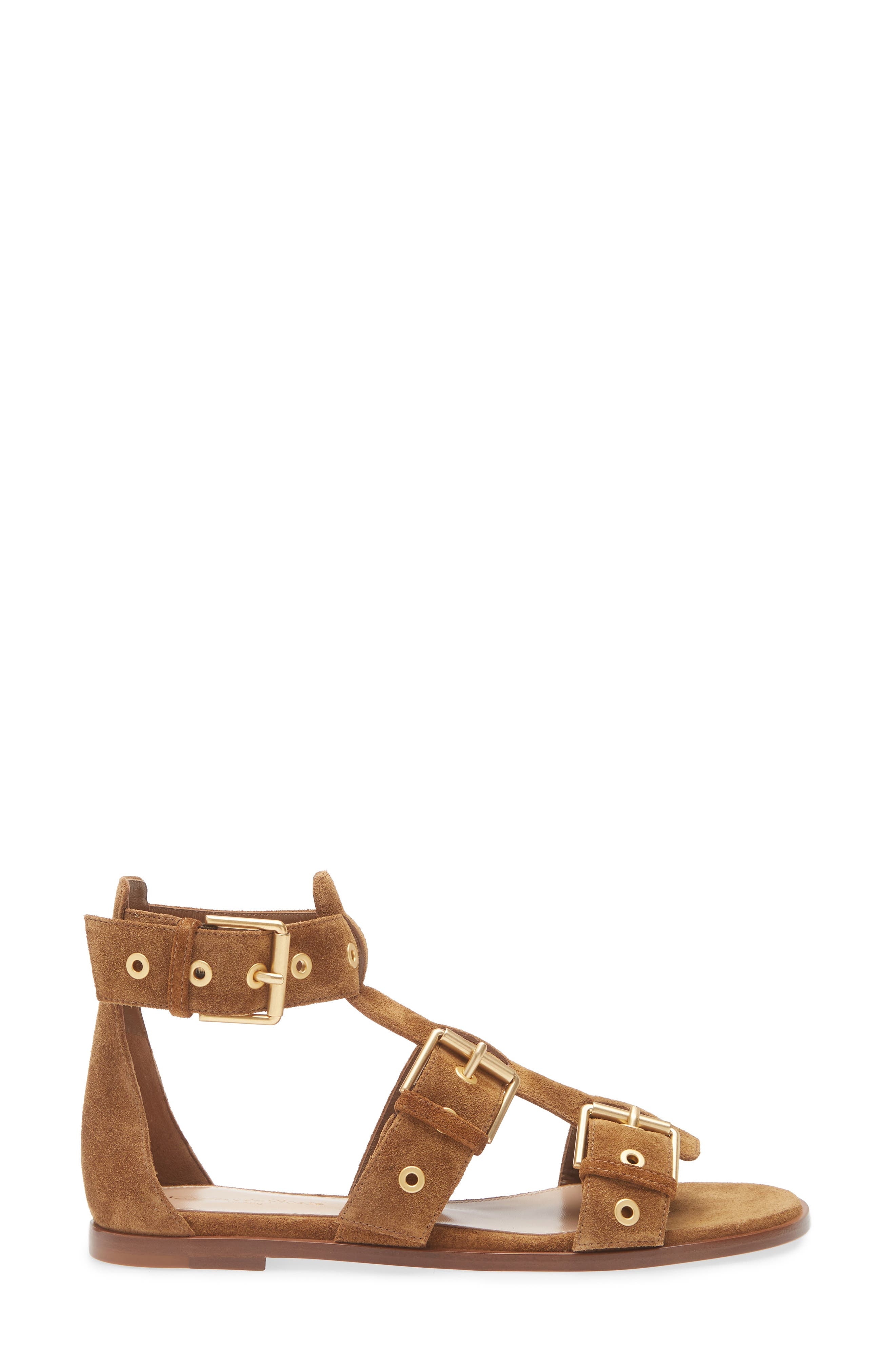 Gianvito Rossi Suede Gladiator Sandal in Texas at Nordstrom - 3