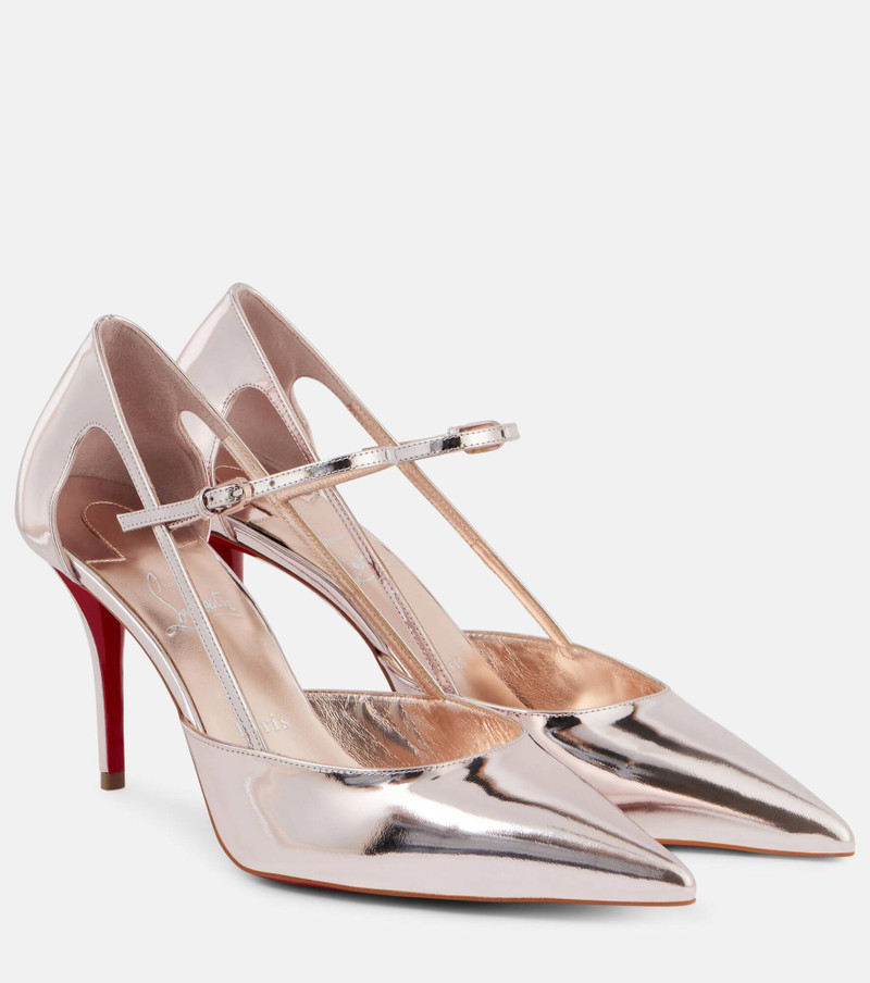Miss Z Strap 80 leather Mary Jane pumps 1