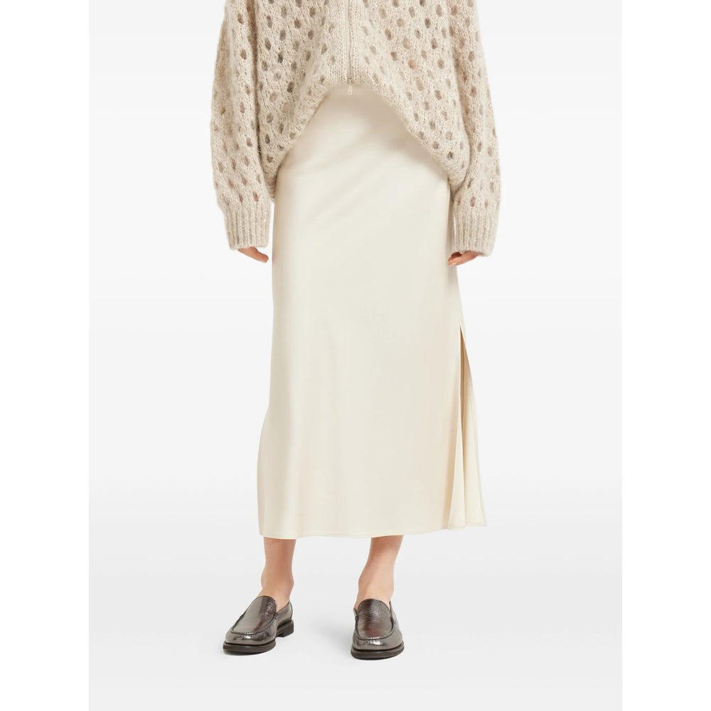 Brunello Cucinelli Neutrals Skirts - High-Waisted Skirts Women - 5