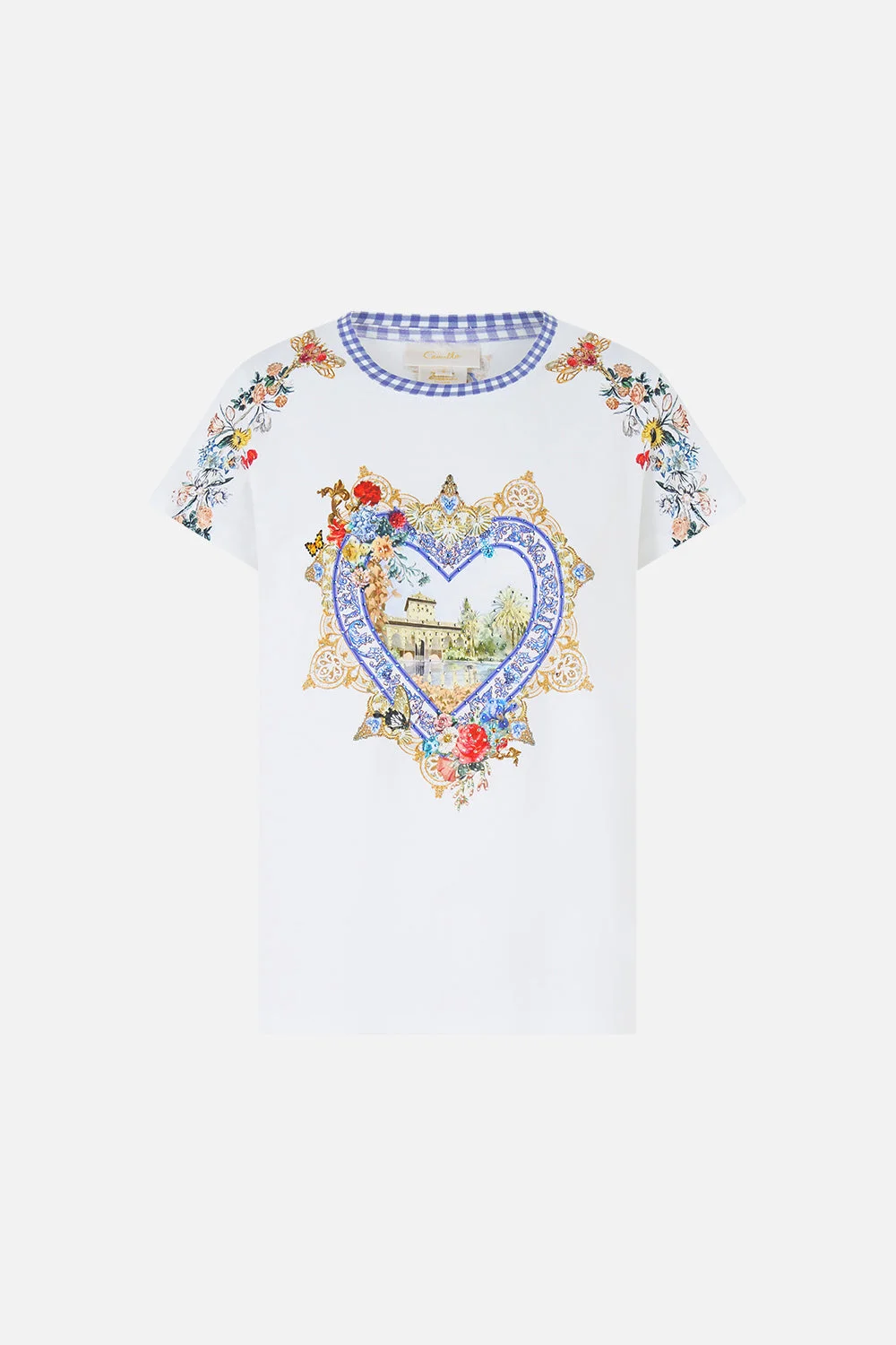 SLIM FIT ROUND NECK T-SHIRT - 1