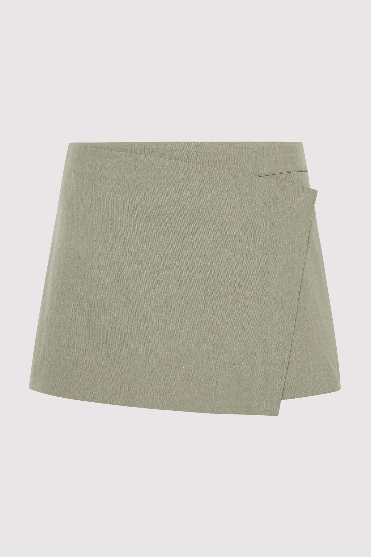 Wrap Short - Moss Grey - 1