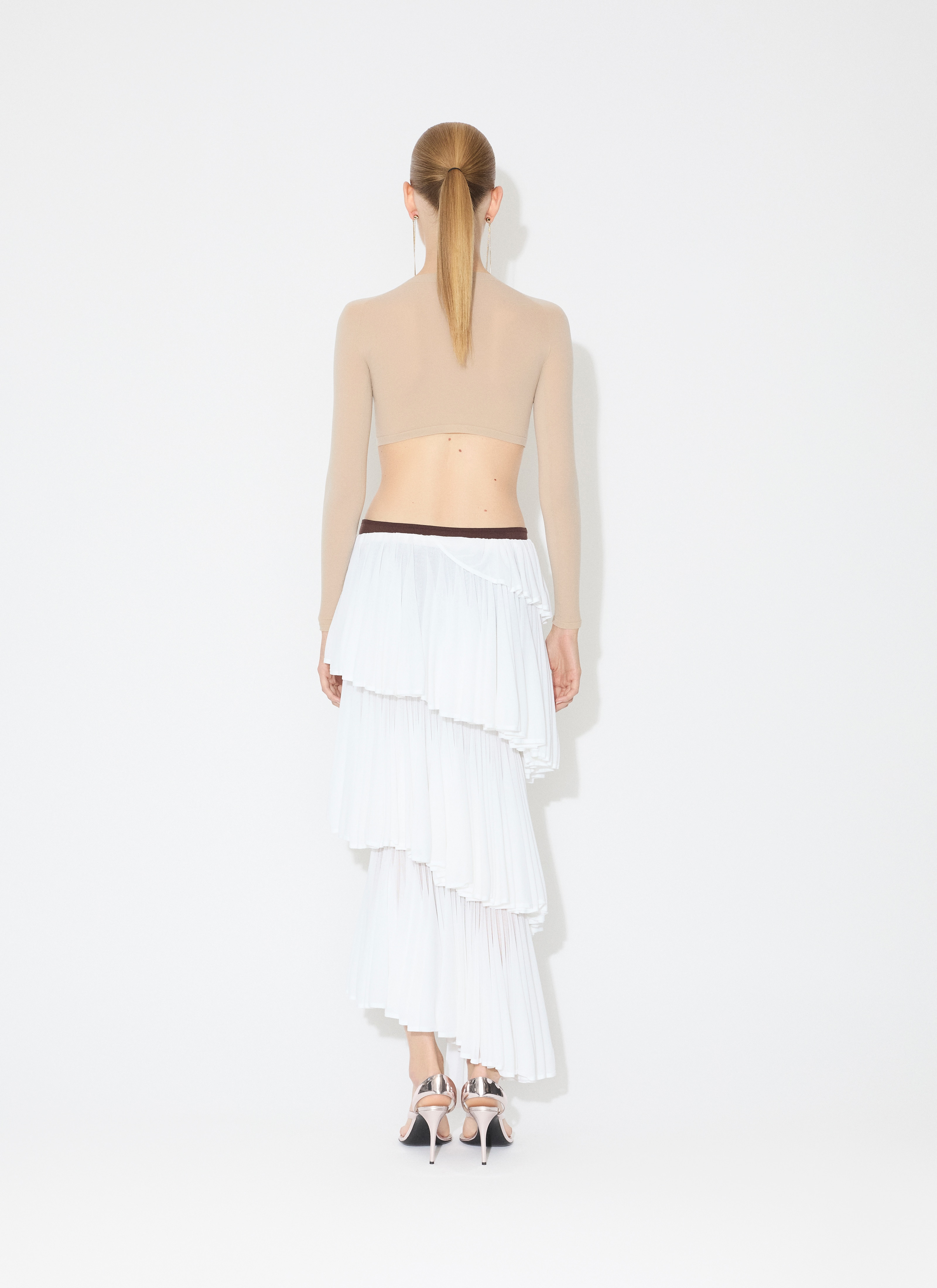 KNIT SPIRAL SKIRT - 3