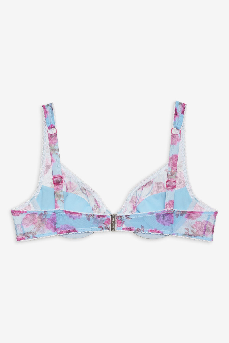 For Love & Lemons Floral Stems Underwire Bikini Top outlook