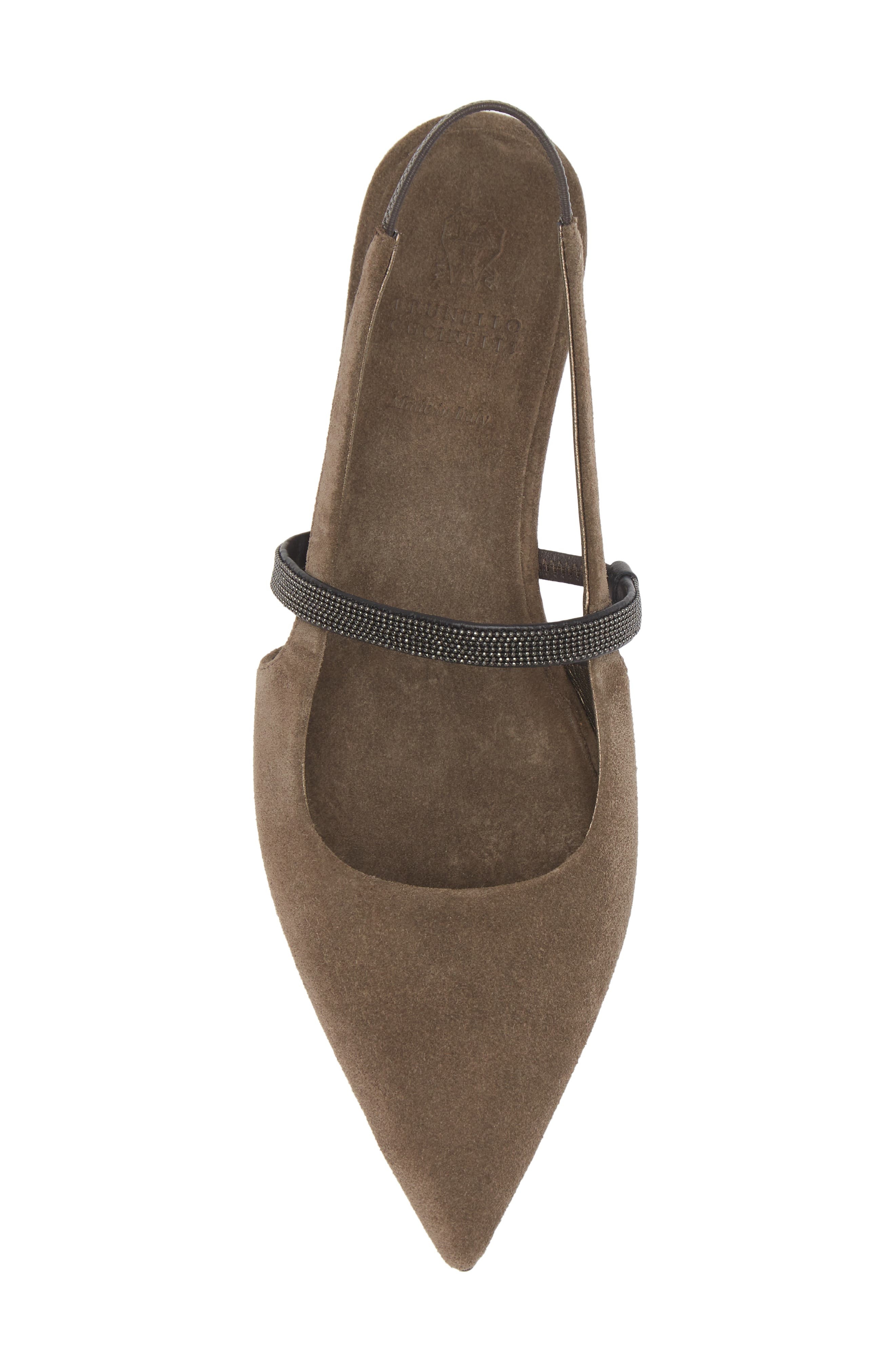 Pointed Toe Slingback Sandal - 5
