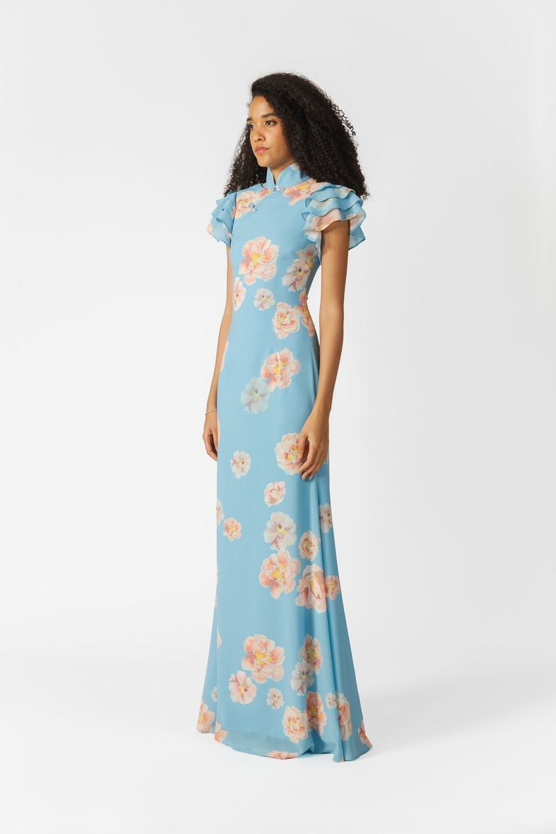 SAU LEE SYLVIE FLORAL DRESS outlook